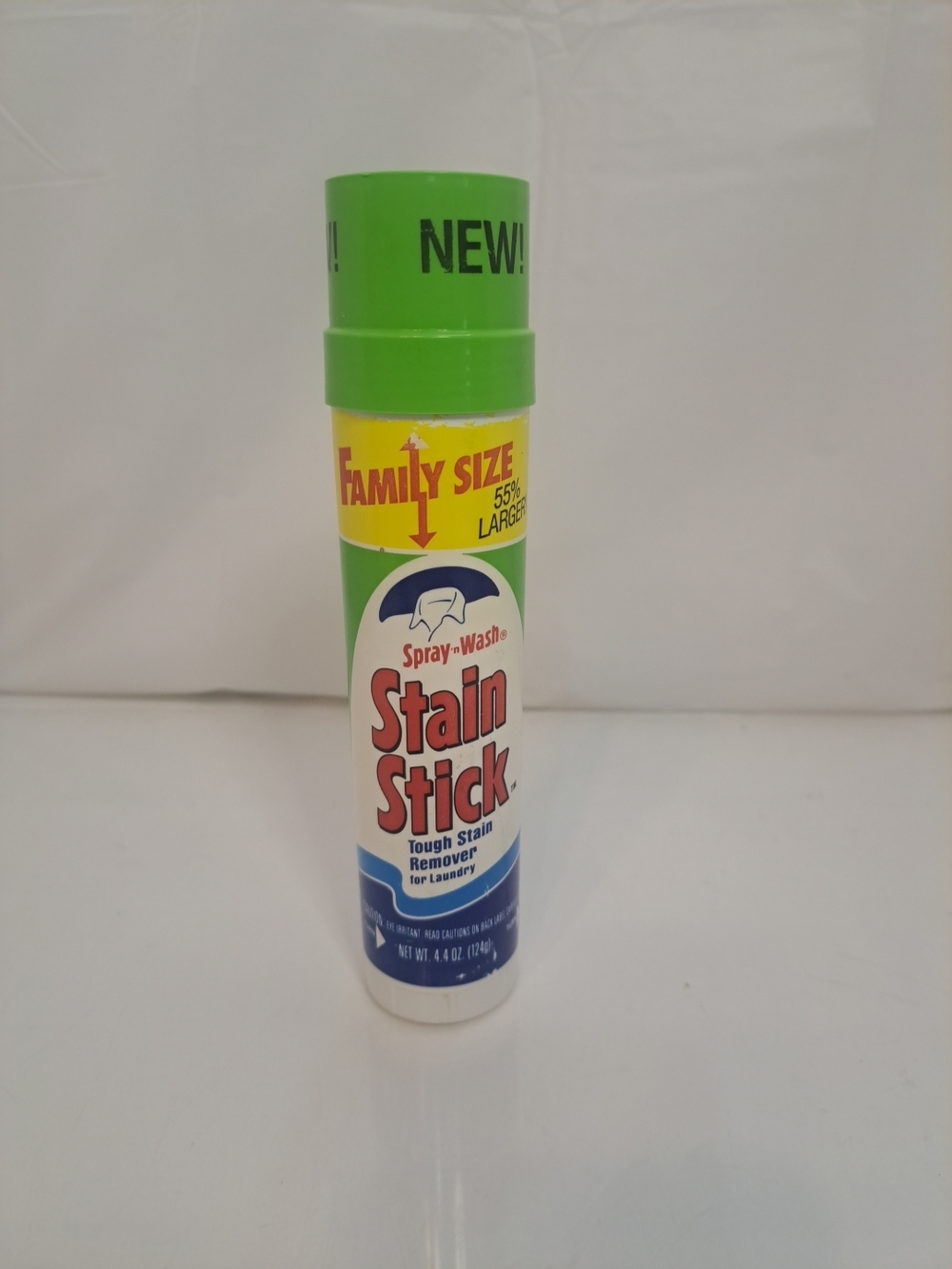 Spray N Wash Family Size Stain Stick 1994  4.4 Oz  (Weighs 5.3 Oz)-DISCONTINUED